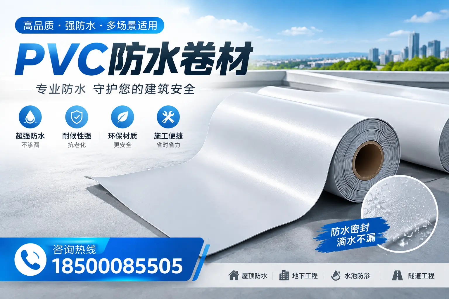 PVC防水卷材的市场竞争分析，沈阳品牌选择参考